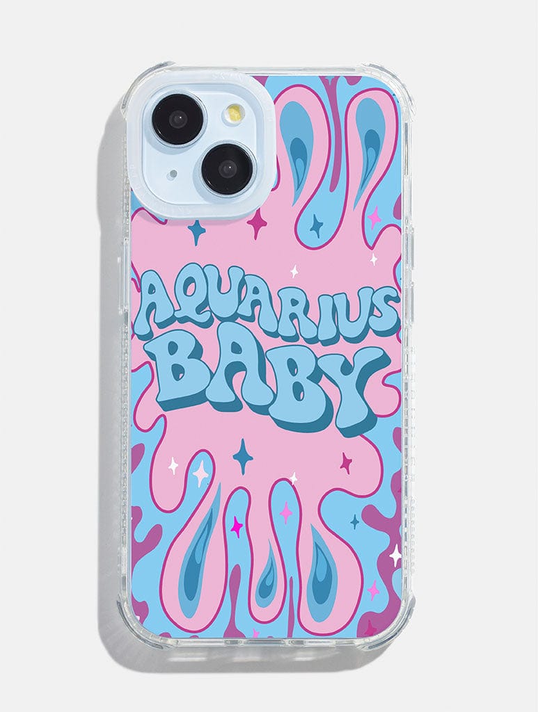 Printed Weird x Skinnydip Aquarius Shock iPhone Case