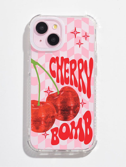 Printed Weird x Skinnydip Cherry Bomb Shock iPhone Case