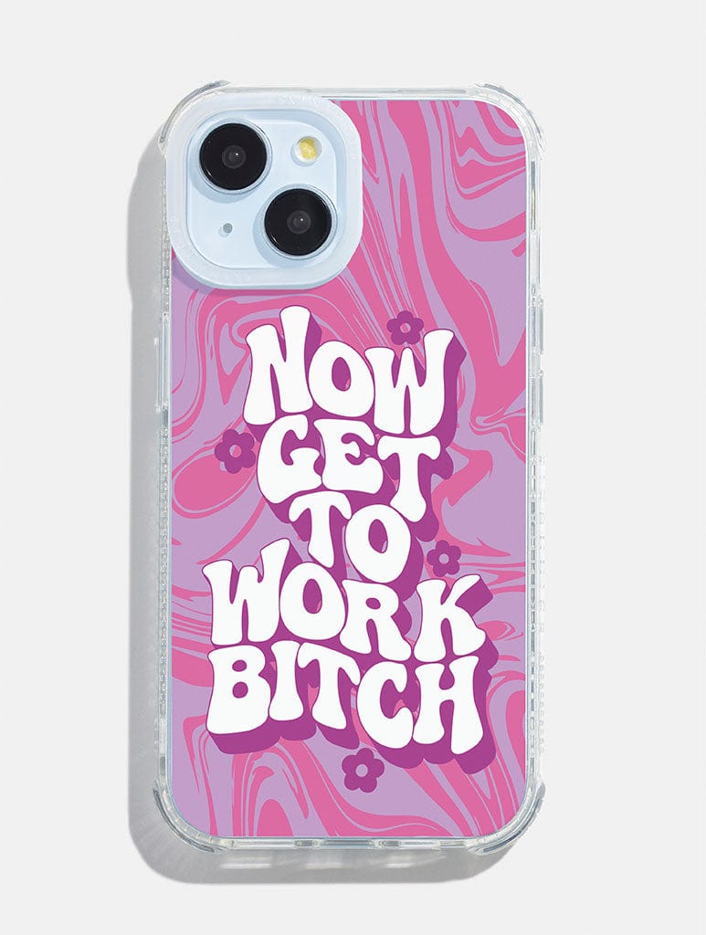 Printed Weird x Skinnydip Get to Work Shock iPhone Case