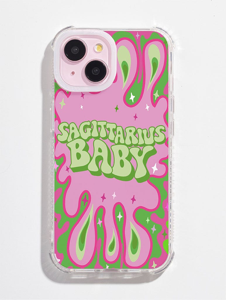Printed Weird x Skinnydip Sagittarius Shock iPhone Case