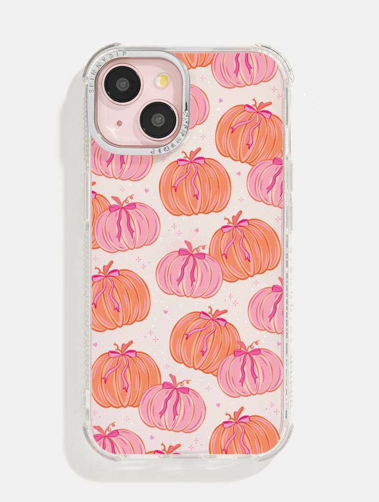 Pumpkin Bow Shock iPhone Case