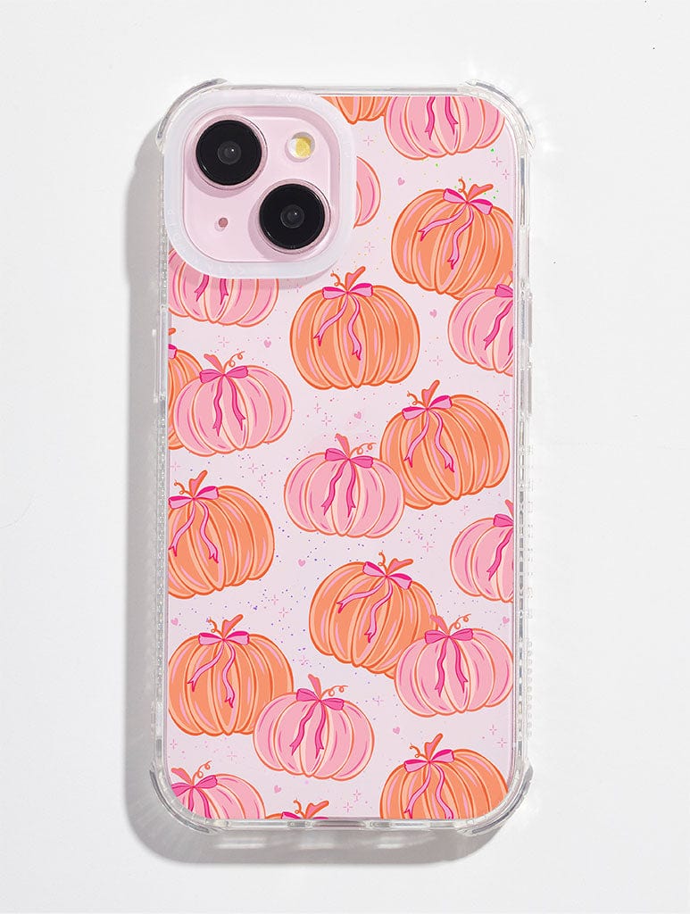 Pumpkin Bow Shock iPhone Case