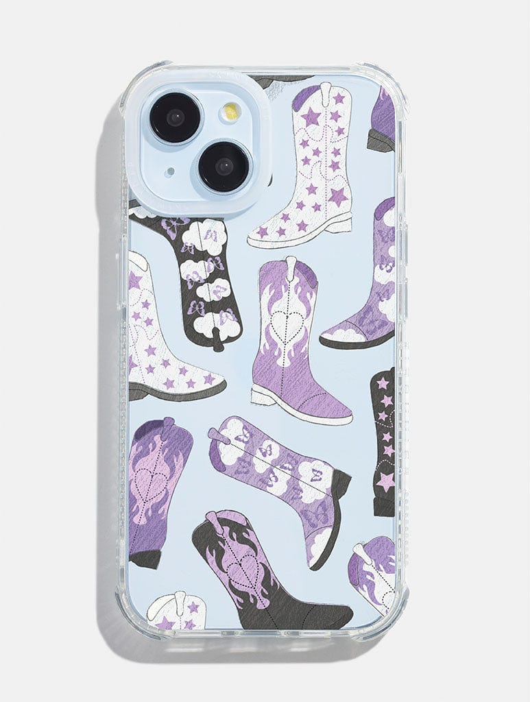 Purple Cowboy Shock iPhone Case