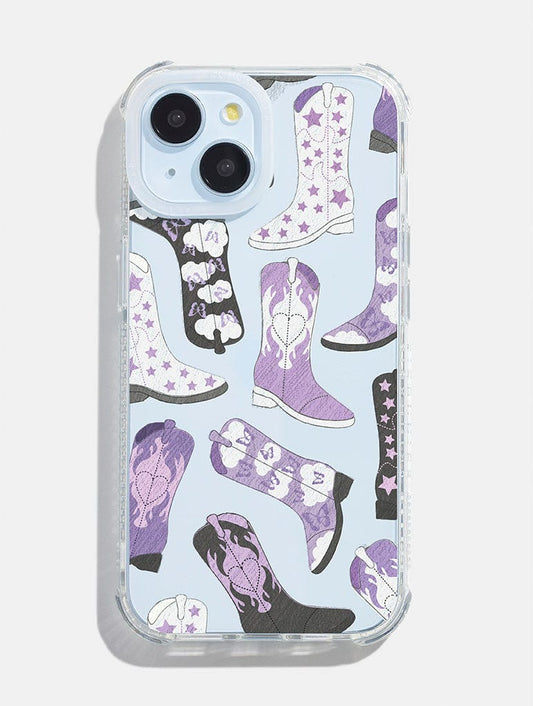 Purple Cowboy Shock iPhone Case