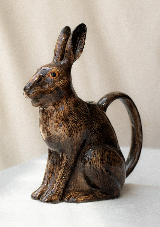 Brown Hare Pitcher