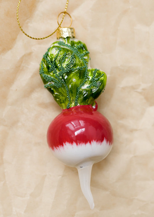 Farm Fresh Radish Ornament