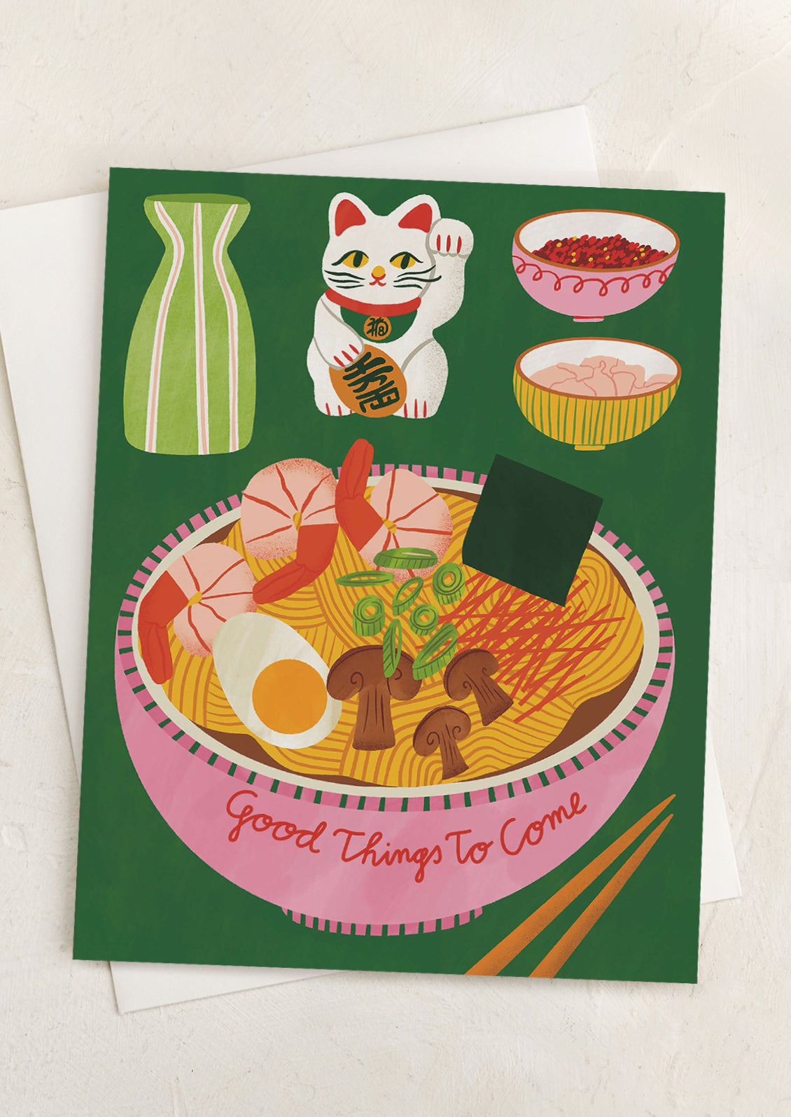Ramen Good Things To Come Card