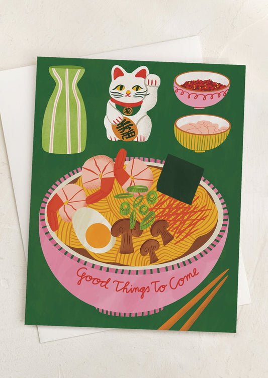 Ramen Good Things To Come Card