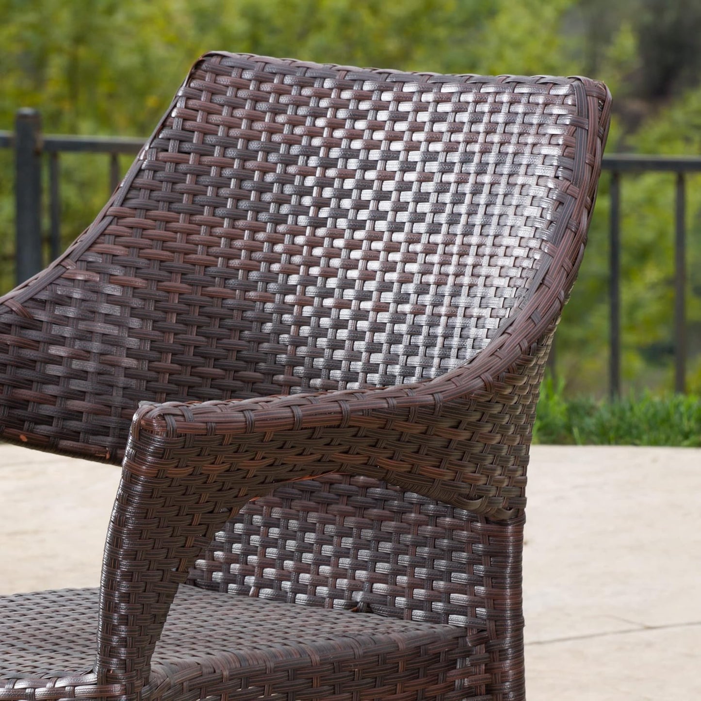Rattan Stacking Dining Chair