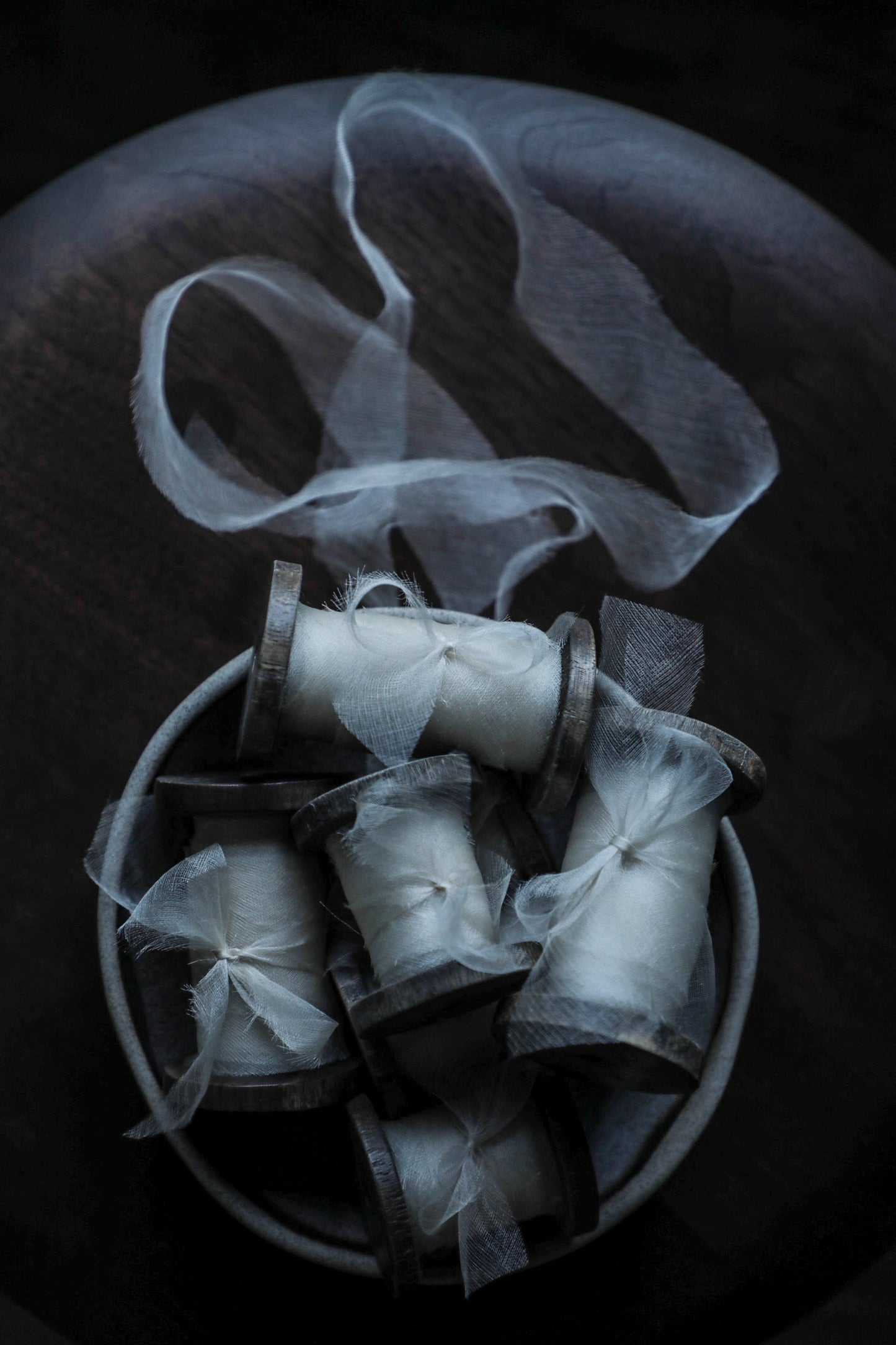 Natural White {Ahimsa} Silk Ribbon
