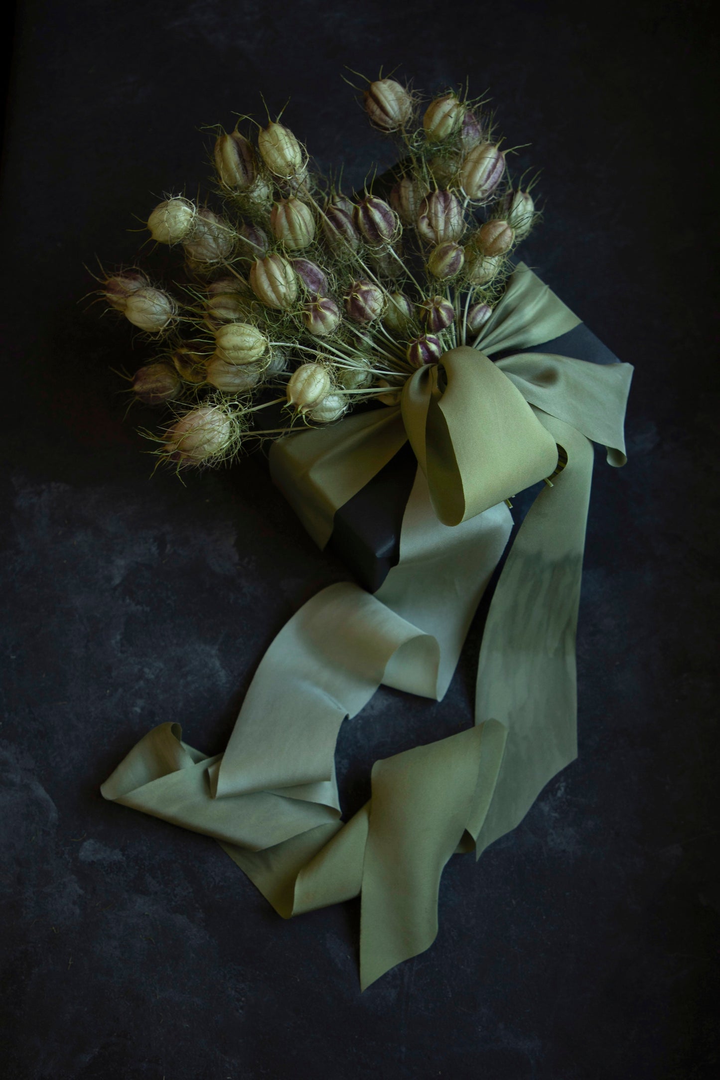 Rebel Green Silk Ribbon