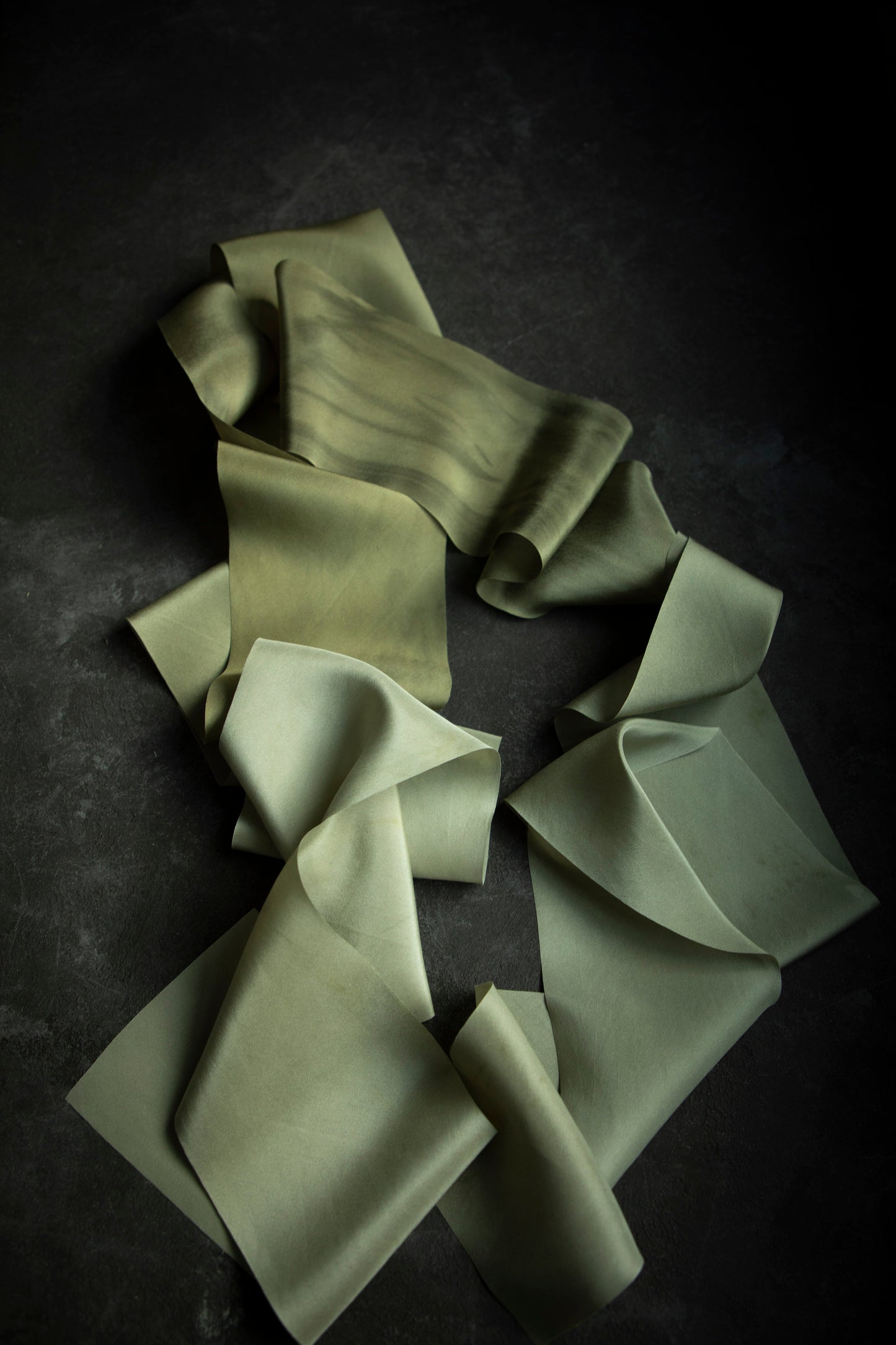 Rebel Green Silk Ribbon