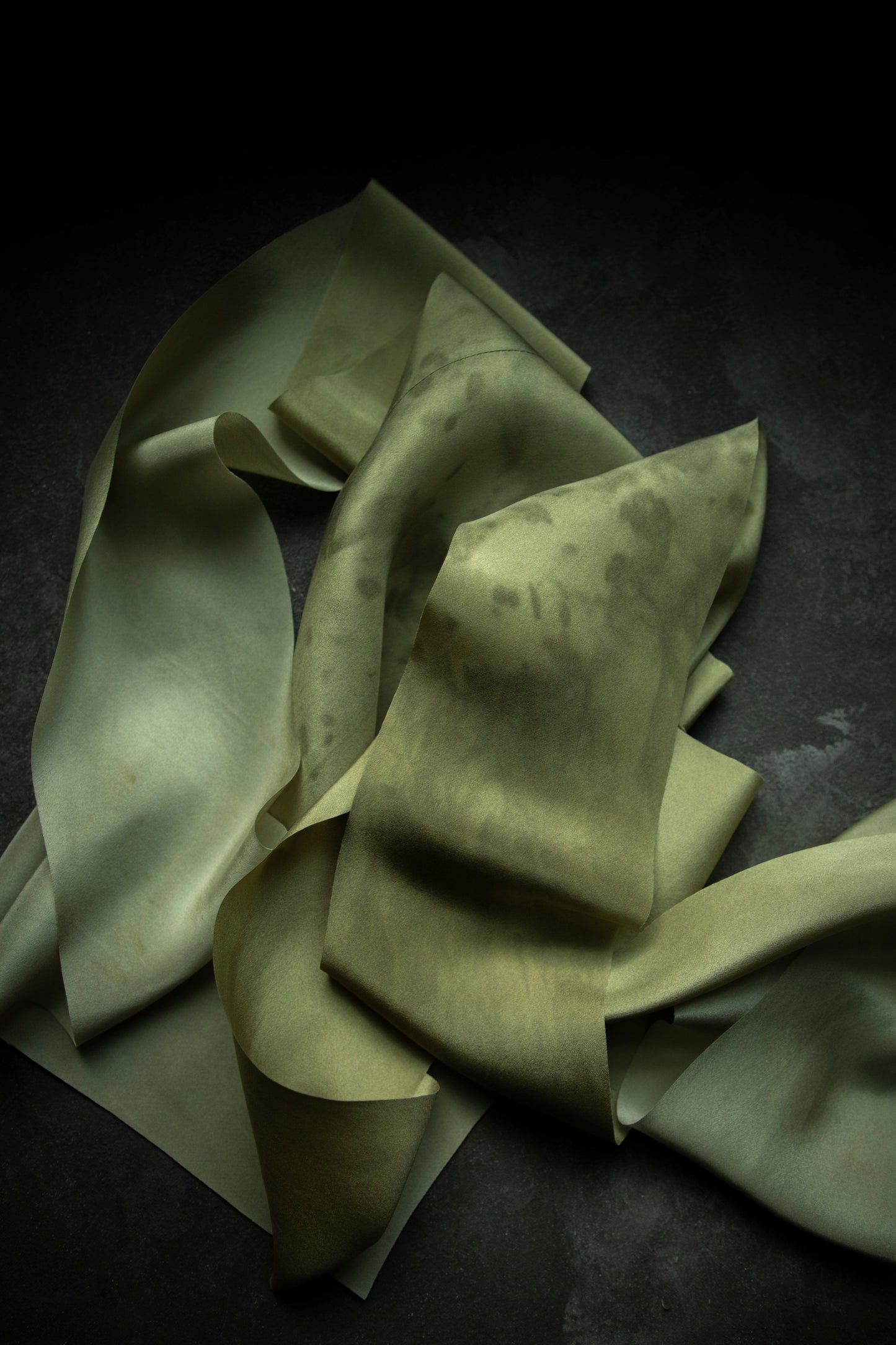 Rebel Green Silk Ribbon