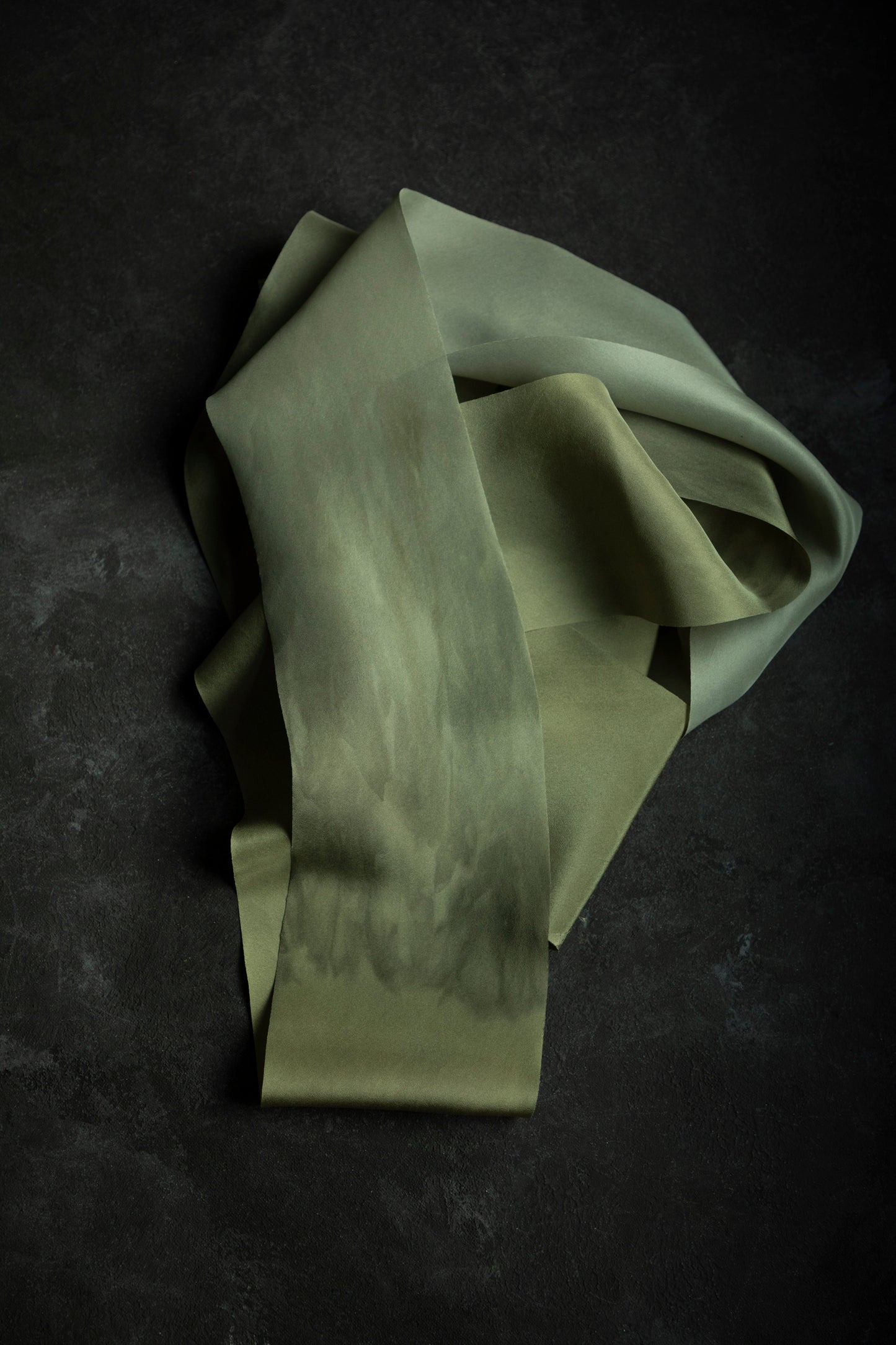 Rebel Green Silk Ribbon