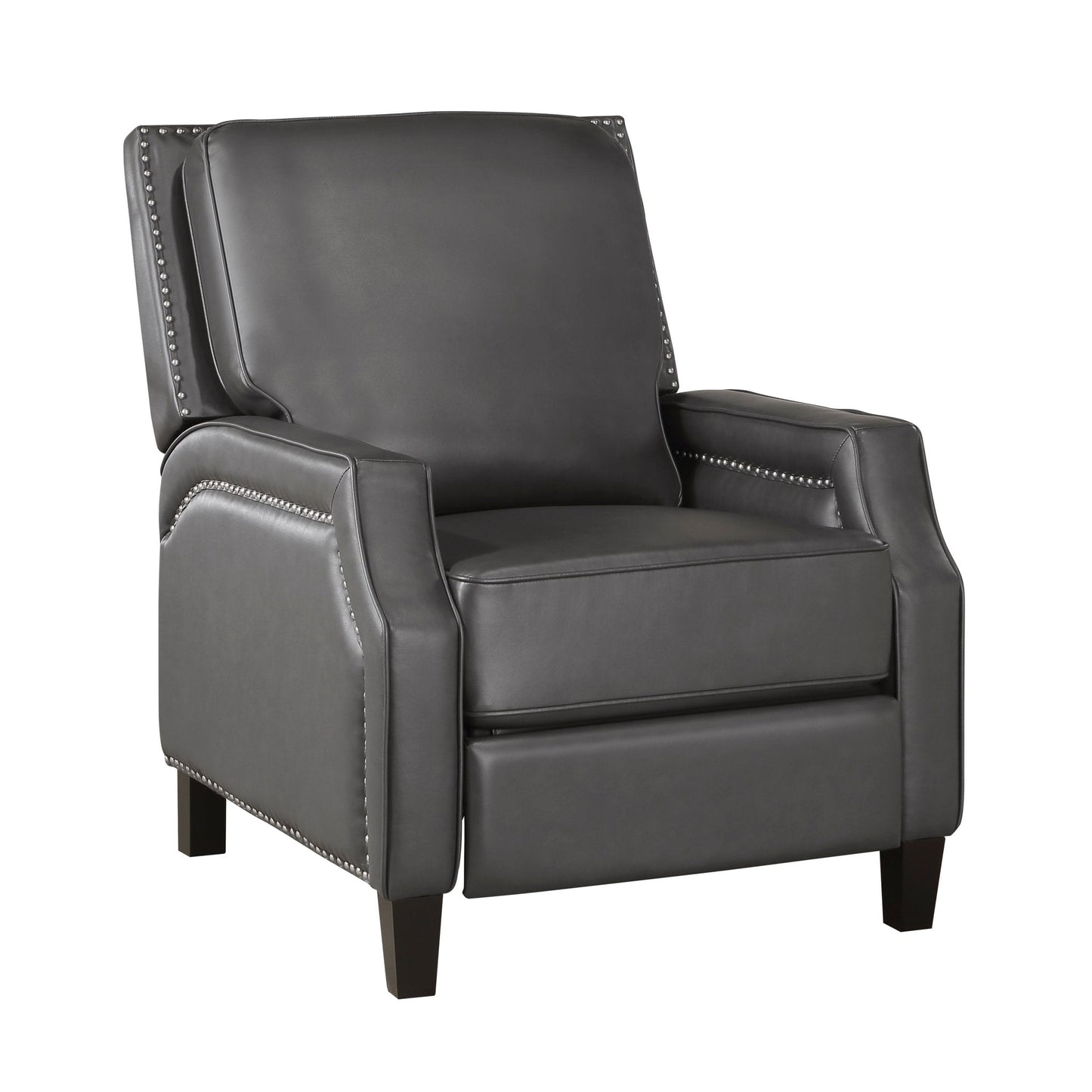 Recliner Chair with Self Reclining Motion and Cushion Seat