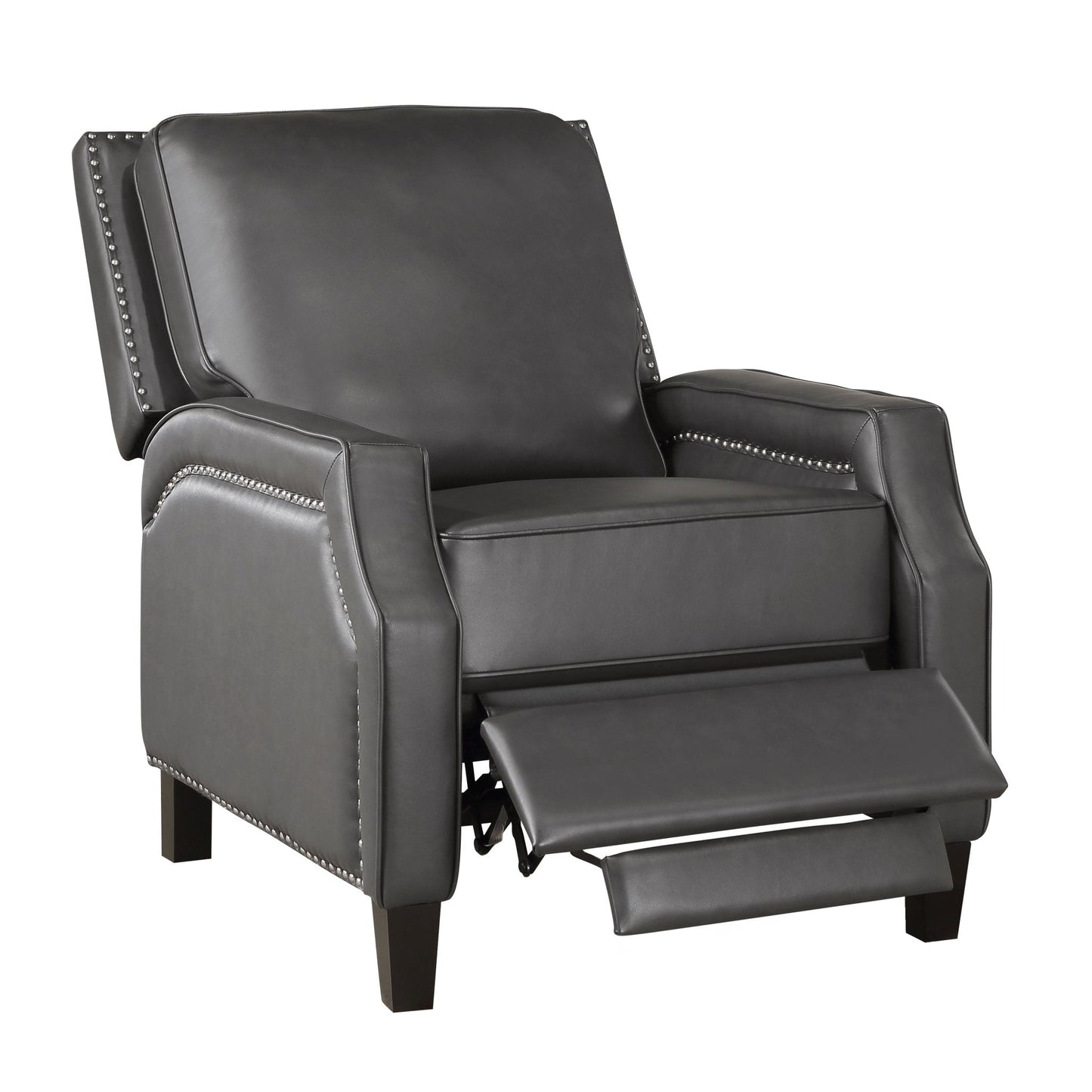 Recliner Chair with Self Reclining Motion and Cushion Seat