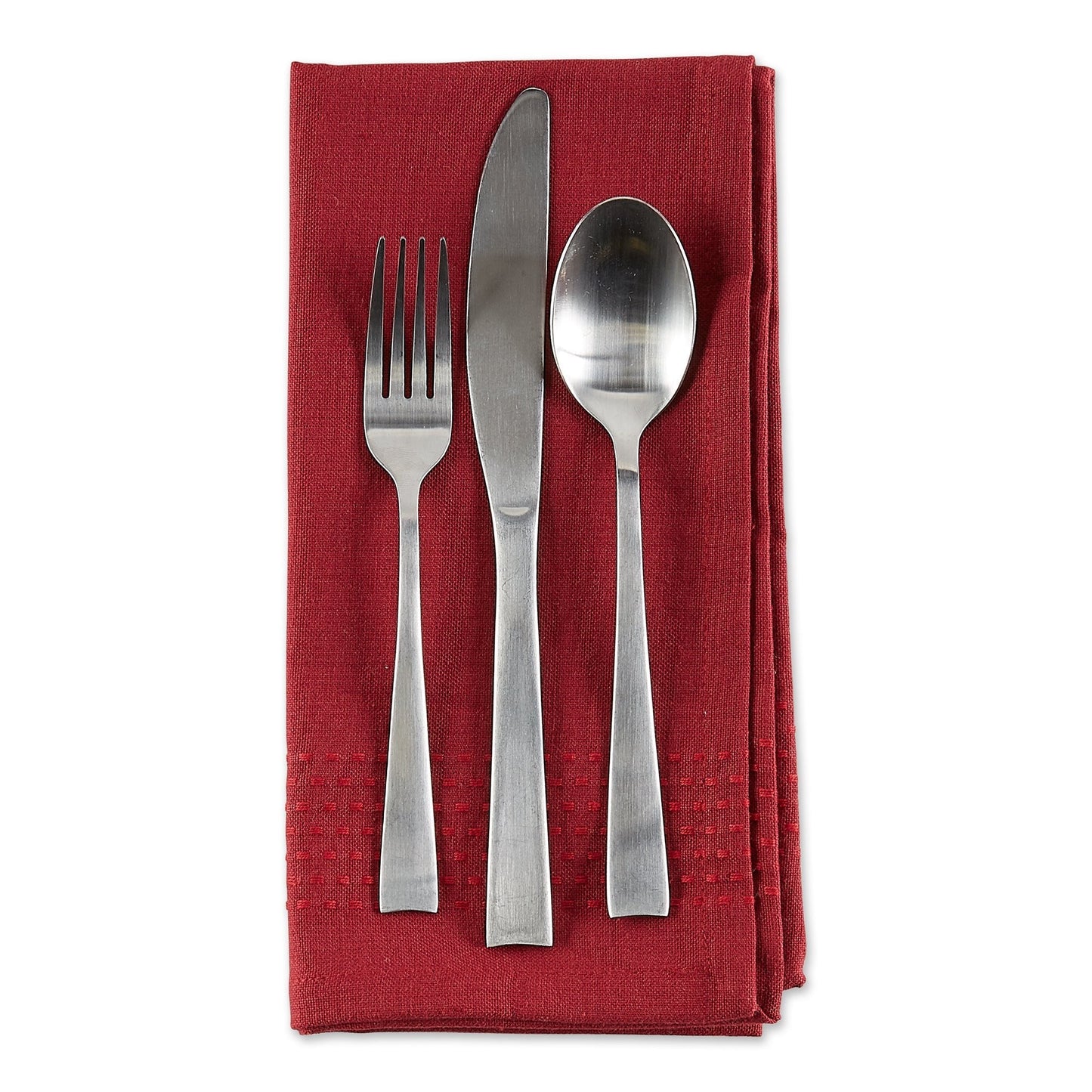Redwood Harvest Dobby Stripe Napkins, Set Of 6