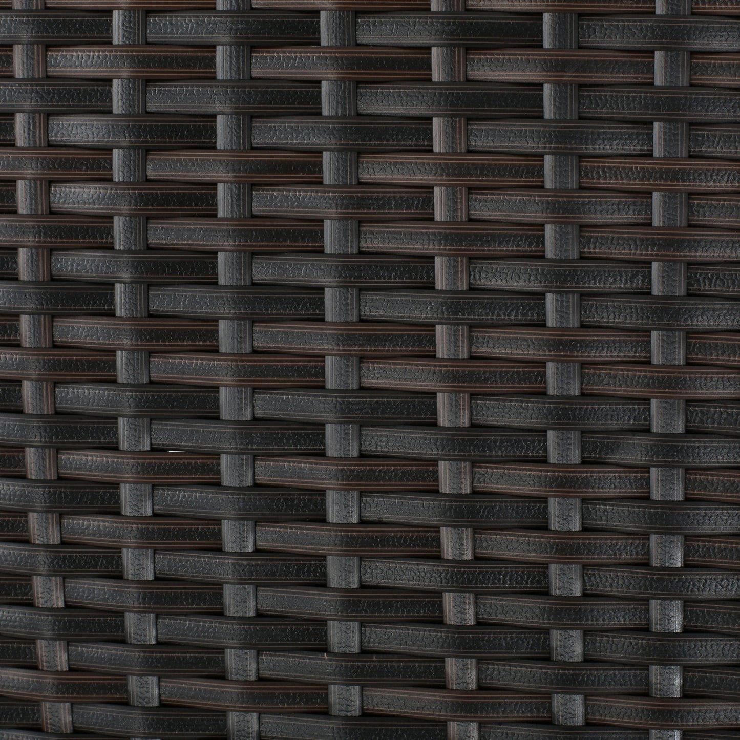Reflect 33x75 Inch Outdoor Dining Table with Rattan Cover