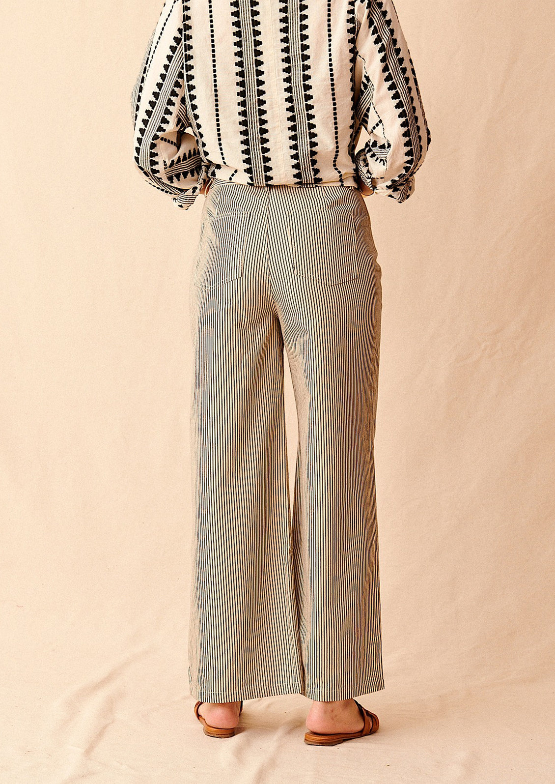 Remy Pants in Railroad Stripe