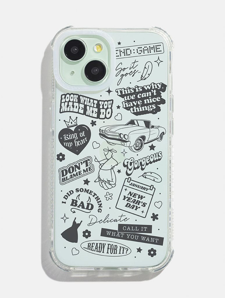 PTO Clear Shock iPhone Case with Clear Camera Hole