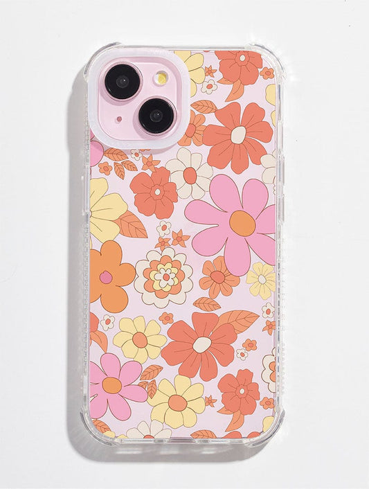 Retro Flower Shock iPhone Case