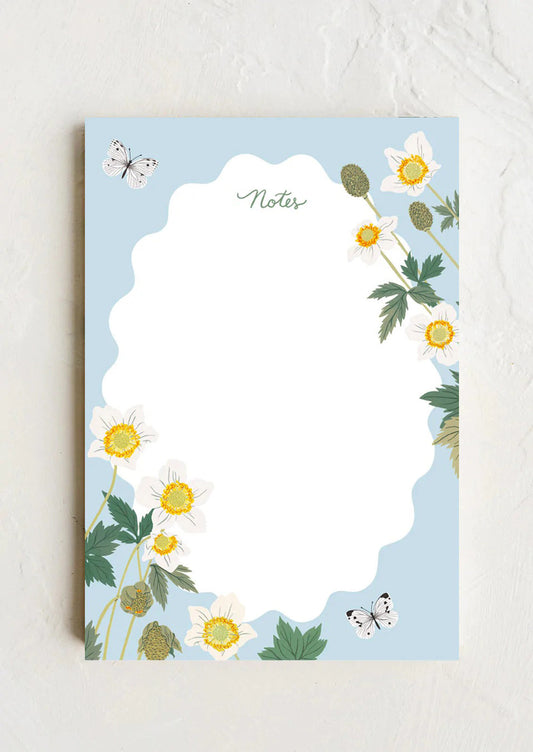 Ripple Floral Notepad