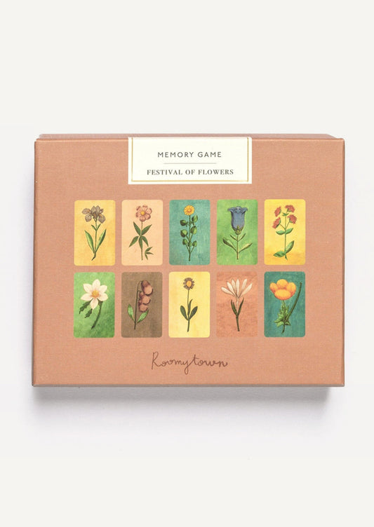 Festival of Flowers Memory Game