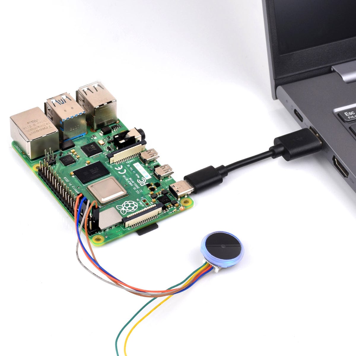 Round 2D Barcode/QR Scanner Module