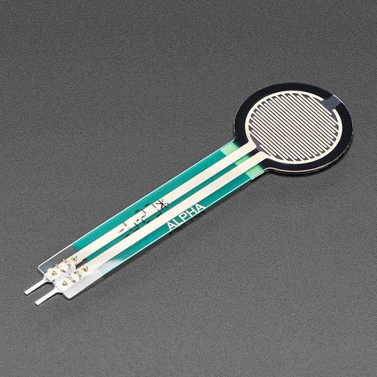 Round High Force Sensitive Resistor (FSR) - 1 ~ 100 Newton Force - Alpha MF01A-N-221-A05