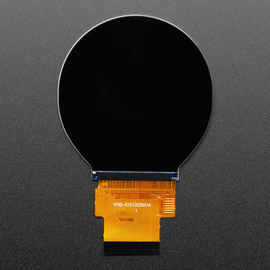 Round RGB TTL TFT Display - 2.1" 480x480 - No Touchscreen - TL021WVC02-B1323B