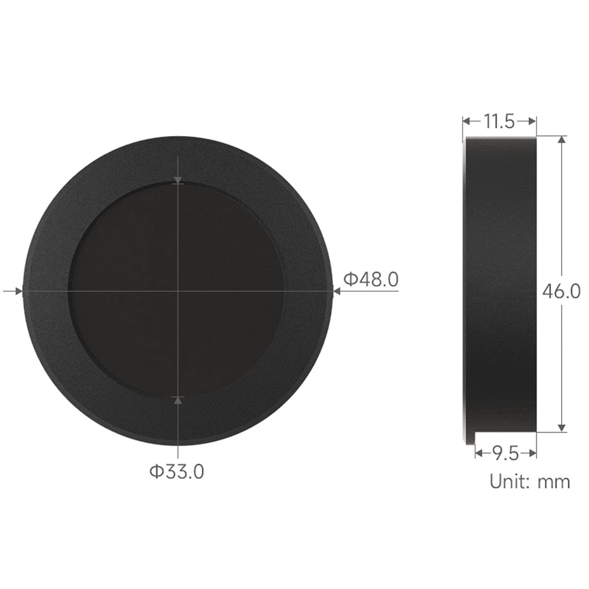 RP2040 MCU Board with 1.28" Round IPS LCD Display