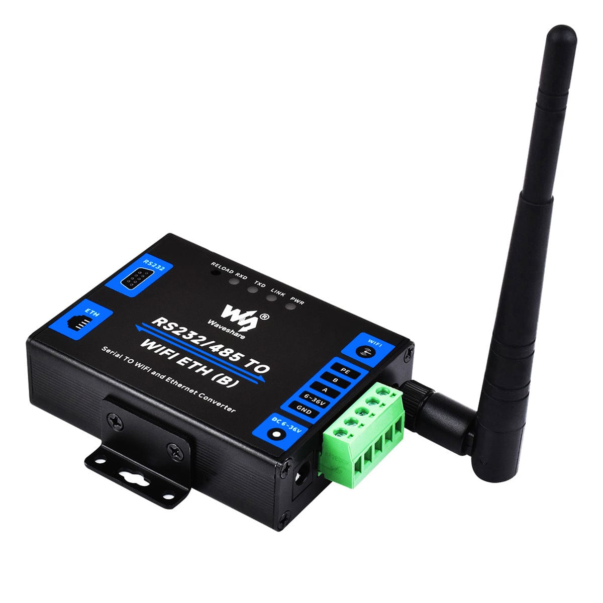 RS232/485 To WiFi/Ethernet Module (Modbus/MQTT Gateway)