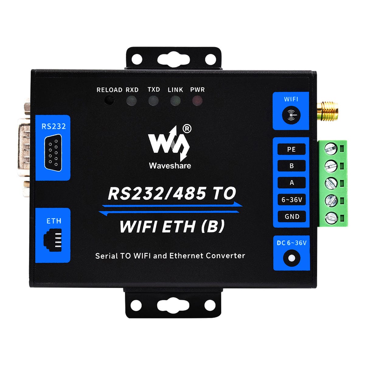RS232/485 To WiFi/Ethernet Module (Modbus/MQTT Gateway)