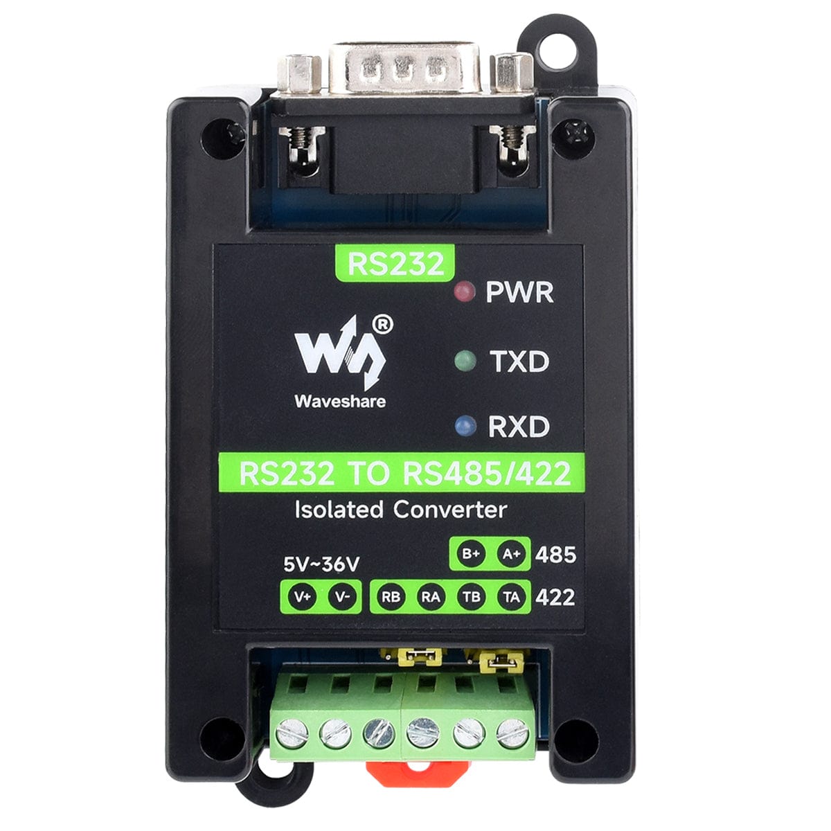 RS232 Male Port To RS485/422 Active Digital isolated Converter
