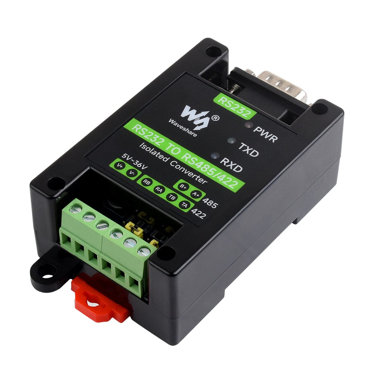RS232 Male Port To RS485/422 Active Digital isolated Converter
