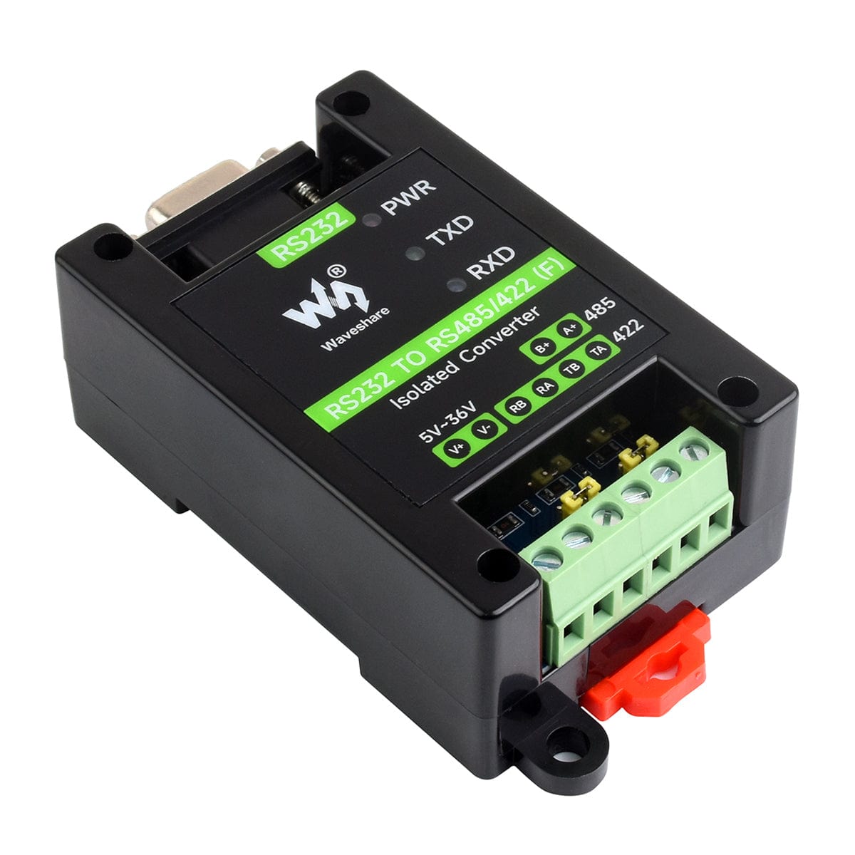 RS232 Male Port To RS485/422 Active Digital isolated Converter