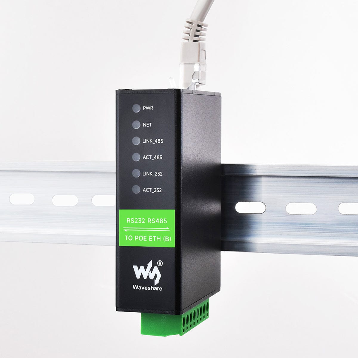RS232/RS485 to PoE Ethernet Serial Server