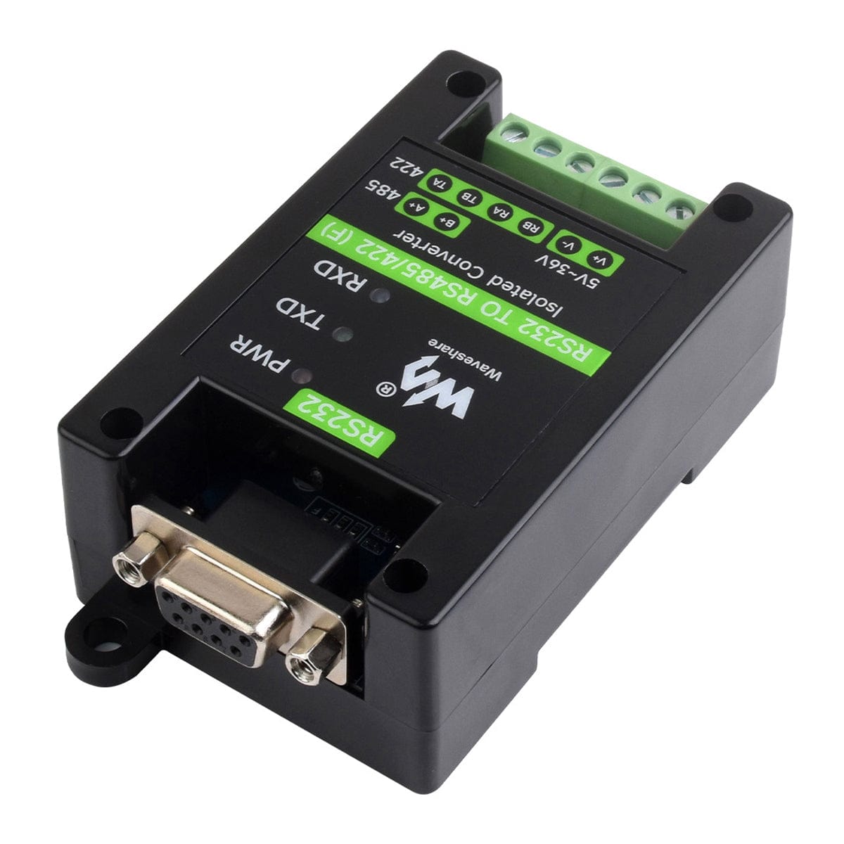 RS232 Female Port To RS485/422 Active Digital isolated Converter
