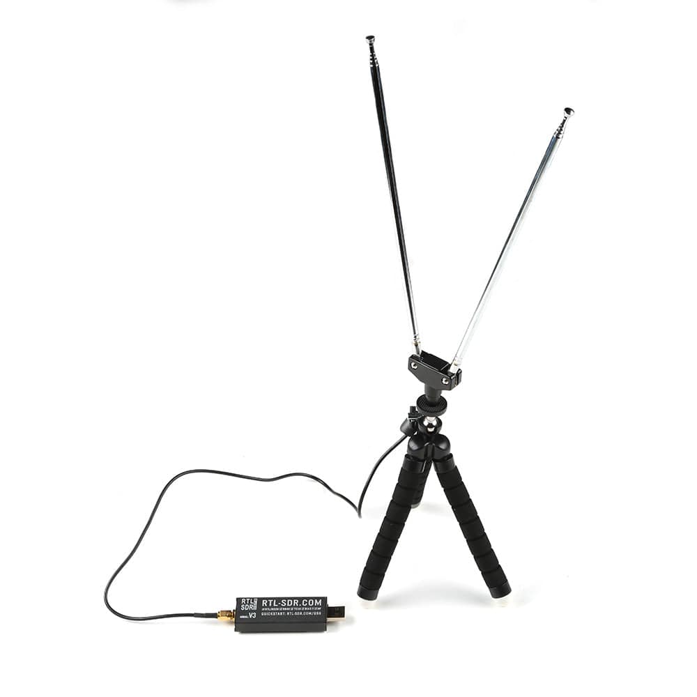 RTL-SDR BLOG V3 USB Dongle with Dipole Antenna Kit