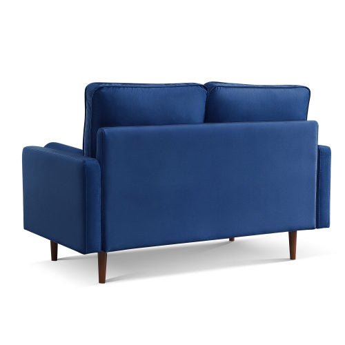 Sade 57.1 Upholstered Sofa Couch with Bolster Pillows
