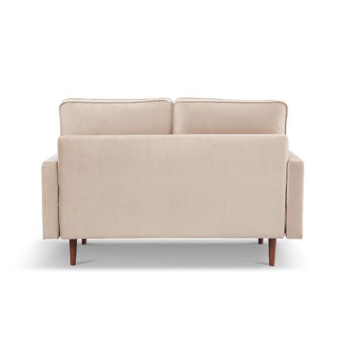 Sade 57.1 Upholstered Sofa Couch with Bolster Pillows
