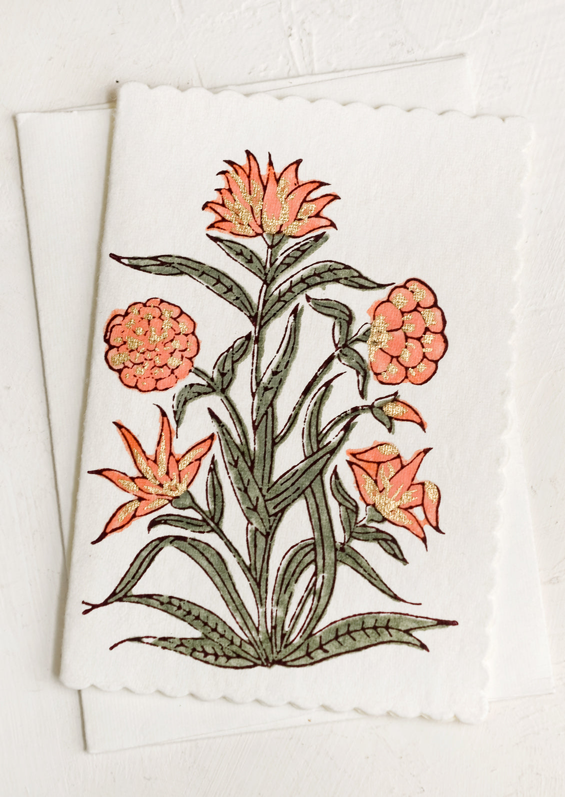 Samira Floral Blank Card