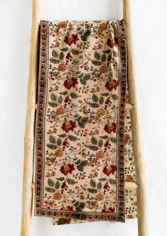 Sanguine Floral Table Runner