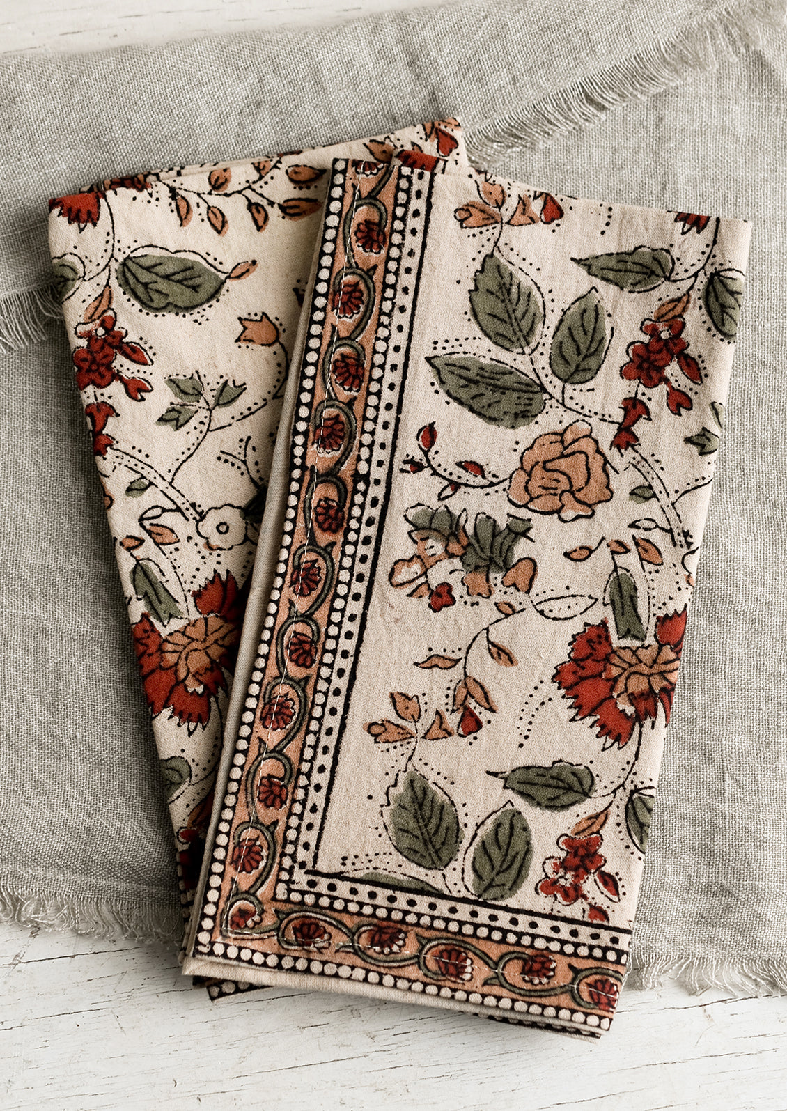 Sanguine Floral Napkin Set