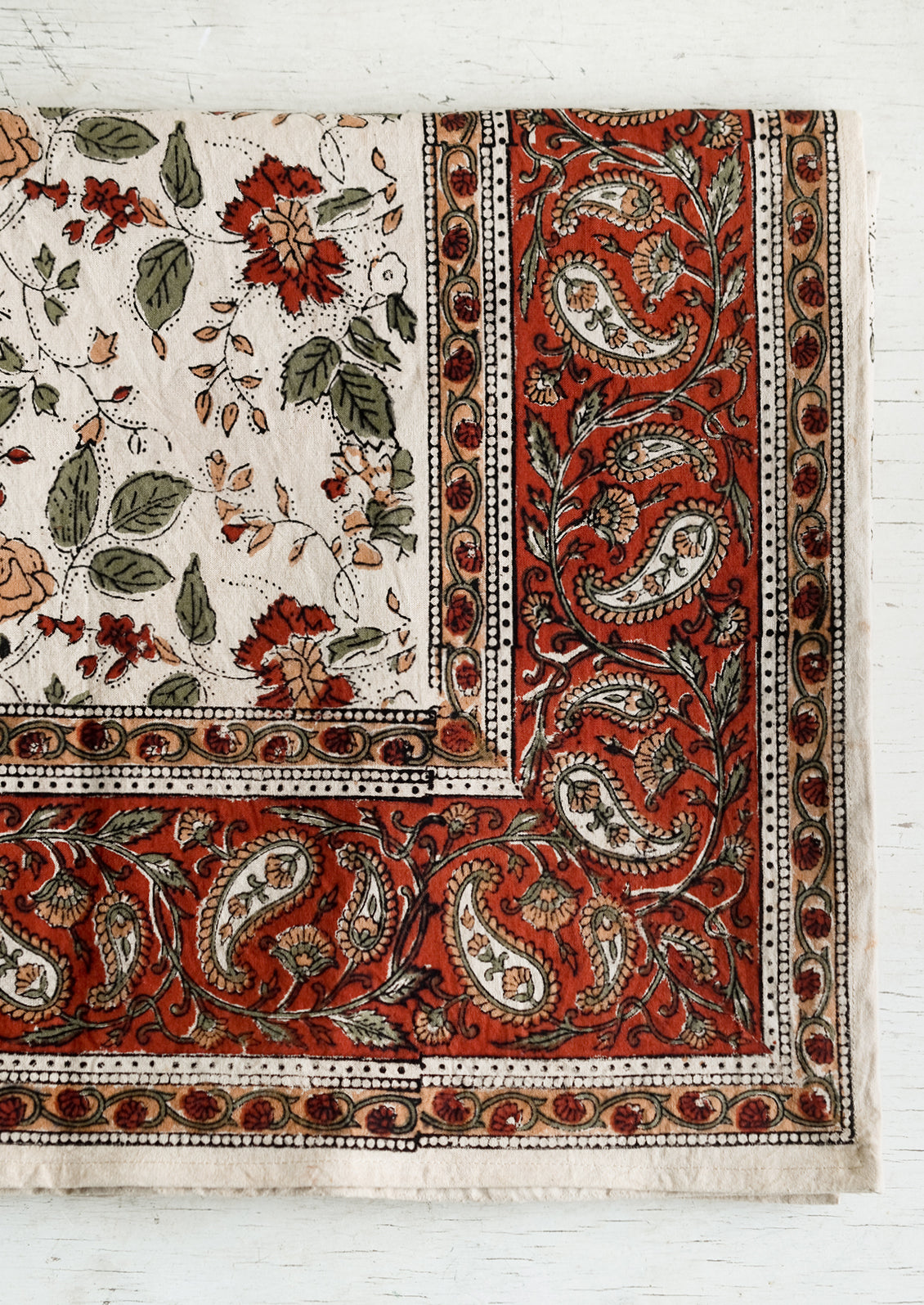 Sanguine Floral Tablecloth