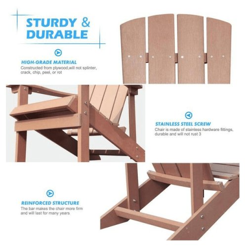 2- Pack Santa Cruz Adirondack Chair