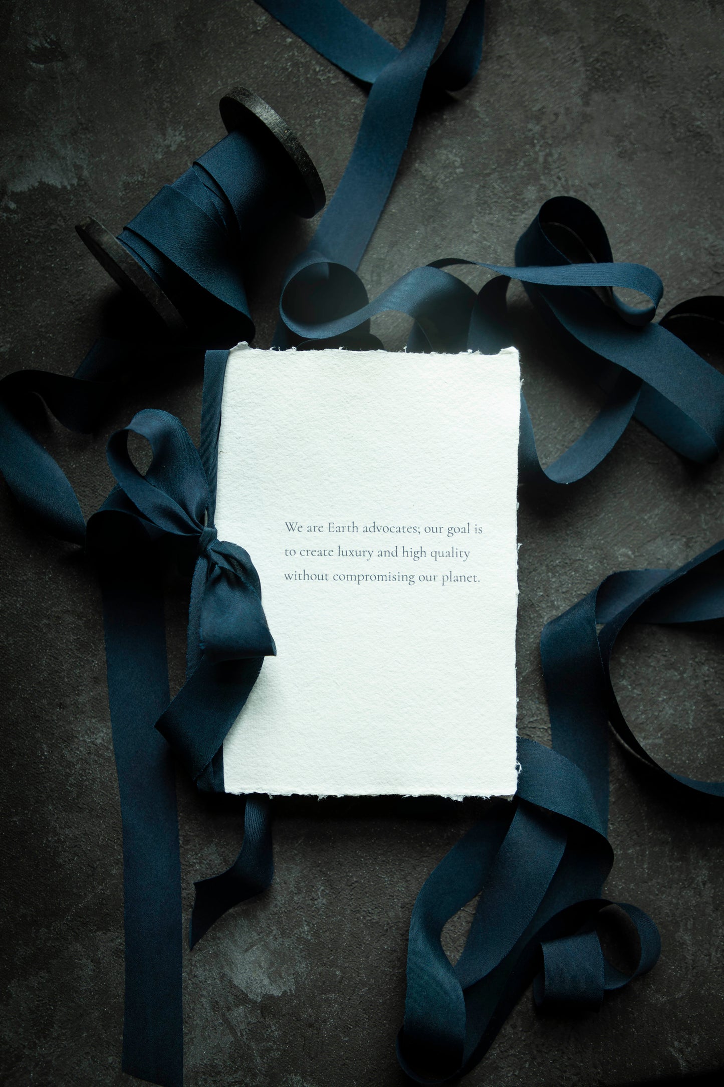 Sapphire {Indigo} Silk Ribbon