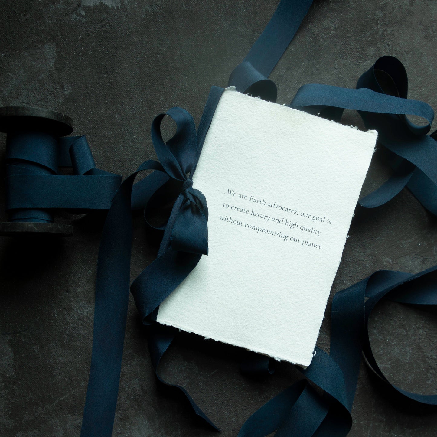 Sapphire {Indigo} Silk Ribbon