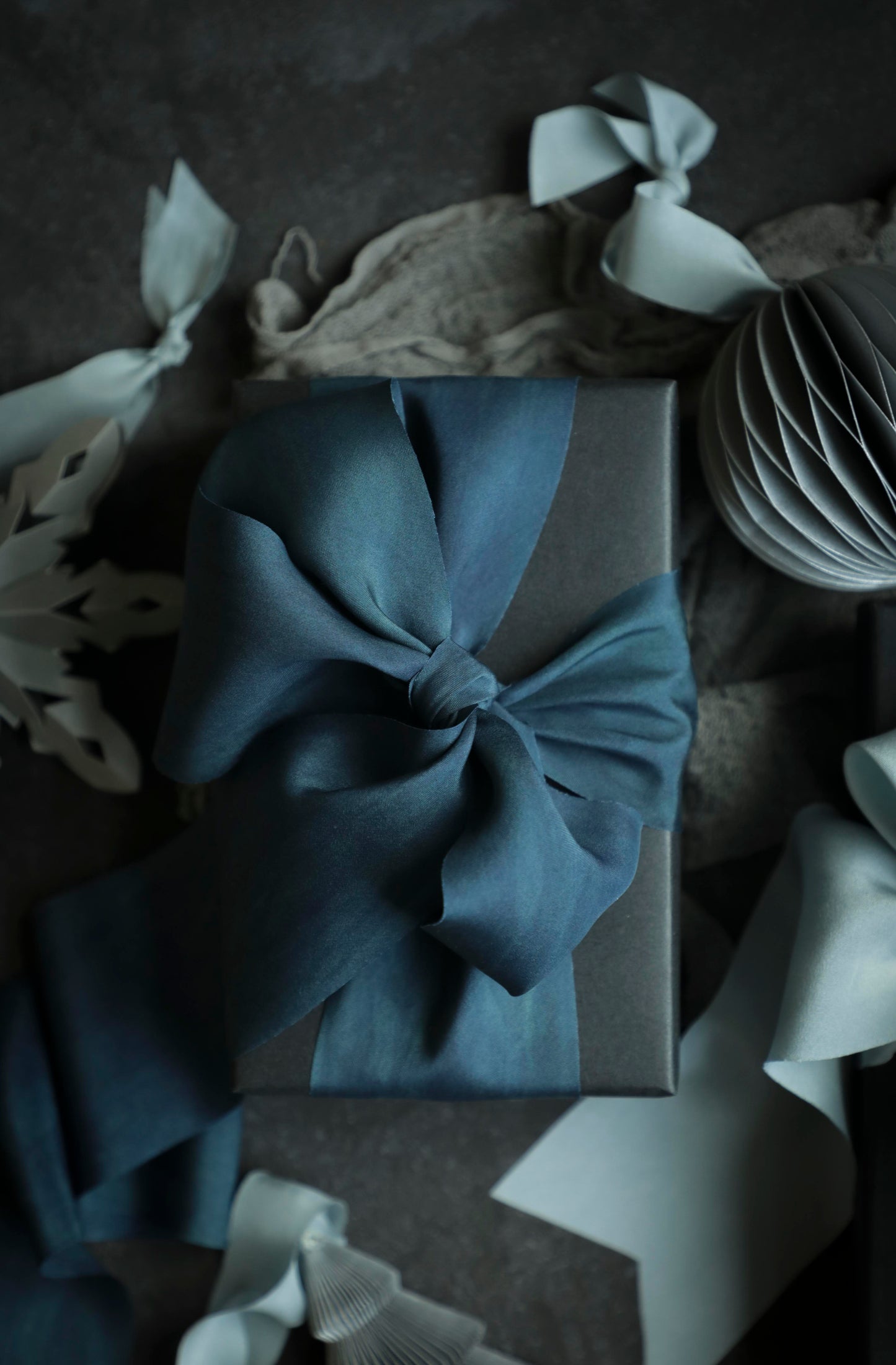 Sapphire {Indigo} Silk Ribbon