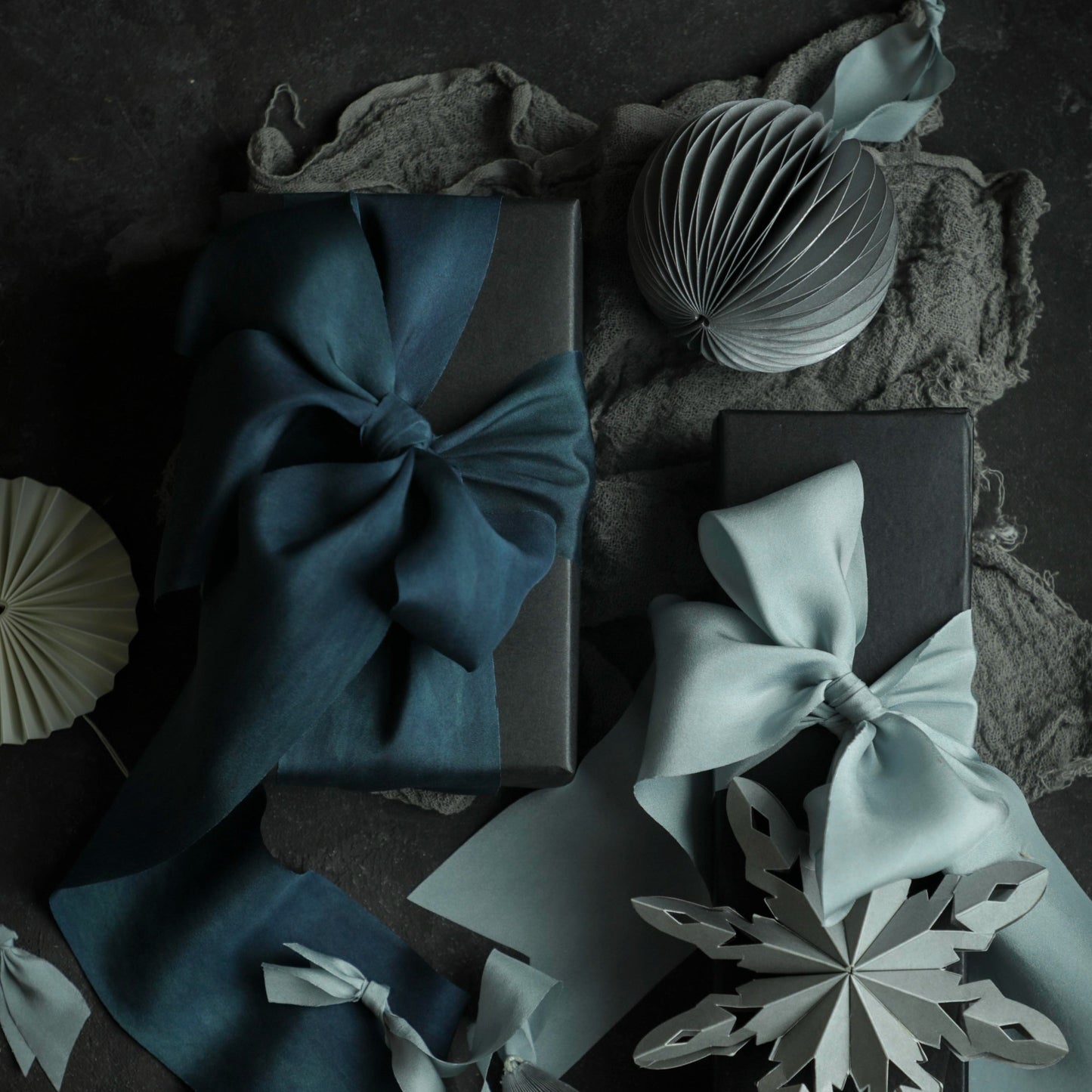 Sapphire {Indigo} Silk Ribbon